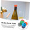 6pcs Wine Stopper Bottle Plug Silicone Reusable Leak-Proof Seal 3