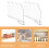 6pcs Cabinet Divider Closet Divider Easy Installation Modern Stylish Design 8