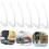 6pcs Long Style Plastic Watch Display Holders Watch Rack Holders for Carrier 2