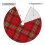 Christmas Tree Skirt Plaid 48 Inch 4