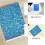 6pcs Water Ripple Sticker Sheets for DIY Architectural Models, Artificial Stream Pattern Paper 3