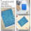 6pcs Water Ripple Sticker Sheets for DIY Architectural Models, Artificial Stream Pattern Paper 8