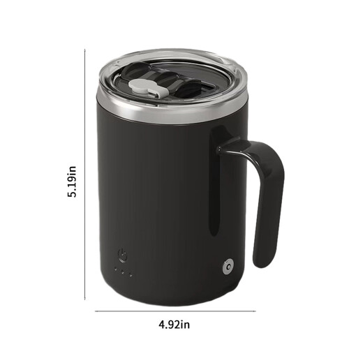 Tazza da caffè automatica magnetica in acciaio inox da 400 ml 2