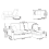 Beliani Corner Sofa Bed NASSJO Faux Linen Off-White Left Hand 3