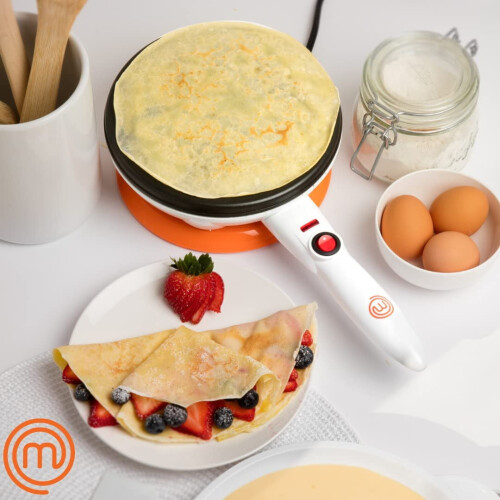MasterChef cordless crepe maker with non-stick plate, 2