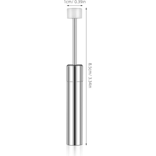 Mini boterverwarmer van borosilicaatglas met antiaanbaklaag 1