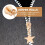 6Pcs Metal Cinco Pontos Estrela Zipper Pull Tabs Light Gold DIY Replacement Zipper 4