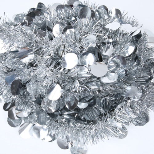 Christmas Tree Sequin Tinsel 5FT with Stand 2