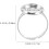 60pcs Adjustable 12mm Flat Bezel Ring Blanks Silver DIY Jewelry Findings 2