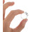 60pcs Adjustable 12mm Flat Bezel Ring Blanks Silver DIY Jewelry Findings 4