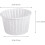 60pcs Paper Baking Cups Accessory Oil-Proof Bakeable White Cake Cups 2