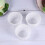 60pcs Paper Baking Cups Accessory Oil-Proof Bakeable White Cake Cups 7