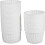 60pcs Paper Baking Cups Accessory Oil-Proof Bakeable White Cake Cups 8