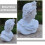Bust grecesc din rășină - alb, 11,5 cm 5