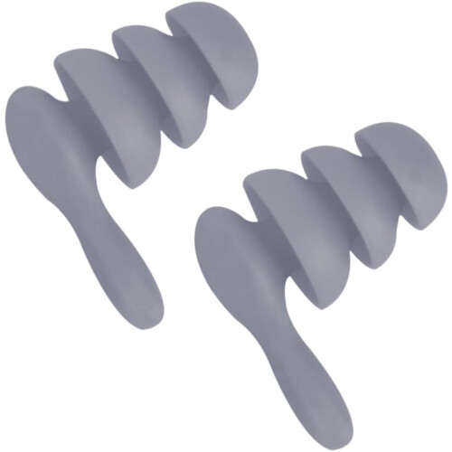 6pairs Soundproof Earbuds Earplugs for Swimming Studying Sleeping Light Grey Creative Hearing Protector 1
