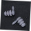 6pairs Soundproof Earbuds Earplugs for Swimming Studying Sleeping Light Grey Creative Hearing Protector 5