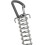 6Pcs Black D-Shaped Tent Wind Buckle with Stainless Steel Spring Lock 3