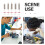 5pcs Physics Experiment Spring Kit for Tension and Extension for Science Lab and Mechanics Teaching Tools 8