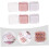 Nail Storage Boxes Set 6pcs Multi-function Portable Nail Holders 6