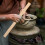 8pcs Pottery Clay Rolling Pin Sticks Mudboard Guide Pine Wood Thickness Tools 7