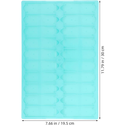 5PCS Green Microscope Slide Drying Rack com 20 fendas - suporte do slide do laboratório 1