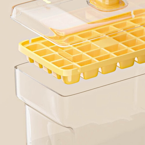 Isterningbakkesæt med låg og ske – 2Moulds 2