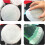 10 applicatori per manicure in silicone effetto specchio 2