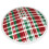 Christmas tree skirt plaid 48 inch 3