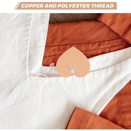 500pcs Clothing Tag Strings Polyester and Copper Material Easy to Use Hanging Tag Cord Elegant Design Suitable 2