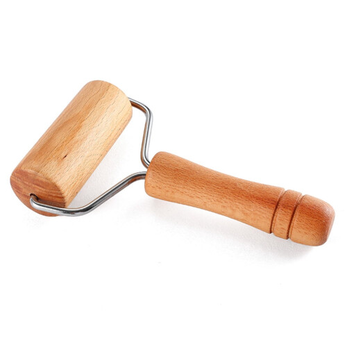 Limei Wooden Rolling Pin Non-Stick Pizza Dough Roller 1 Pack 1