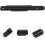 4Pcs Retractable Barrier Buckle Clips for Crowd Control Stanchions Extendable Traffic Barrier Strap Locks 8