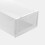 6pcs Shoes Case Shoe Container Box White Thicken Drawer Type Plastic Storage Space 2