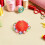 2 pezzi Borsa portaoggetti vintage per cucito, puntaspilli, design ricamato 6
