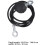 2Pcs 1.4M Steel Wire Rope Cable Machine Wire Pulley Replacement 2