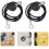 2Pcs 1.4M Steel Wire Rope Cable Machine Wire Pulley Replacement 7