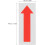 6Pcs Directional Arrow Indicator Stickers Equipment Warning Arrow Decals Self-Adhesive Caution Labels 2
