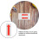 6Pcs Directional Arrow Indicator Stickers Equipment Warning Arrow Decals Self-Adhesive Caution Labels 6