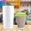 6pcs Silicone Cup Lids Leakproof Cup Cover 9.5cm Keep Drinks Hot 6