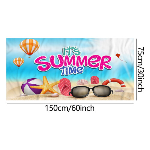 Serviette de plage en microfibre anti-sable 30 x 60 pouces 2