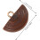 20 stk. treknapper i retrostil, halvrunde knapper 2