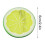 Limoni gialli artificiali decorativi (6 pezzi) 5