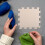 9Pcs Portable Crochet Blocking Board Set with Beige Foam Knitting Mat, Detachable Multi-Function Blocking Mats 8