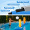 Above Ground Pool Flat Coping Strips for Overlap Liners 5