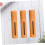 9pcs Refillable Perfume Roll Bottle Bamboo Cover Window Empty Bottle Stainless Steel Roller Ball 2
