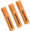 9pcs Refillable Perfume Roll Bottle Bamboo Cover Window Empty Bottle Stainless Steel Roller Ball 4