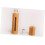 9pcs Refillable Perfume Roll Bottle Bamboo Cover Window Empty Bottle Stainless Steel Roller Ball 6