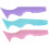 9pcs Silicone Eyeliner Stencils Reusable Makeup Tool Eyeliner Applicator Tool 5