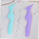 9pcs Silicone Eyeliner Stencils Reusable Makeup Tool Eyeliner Applicator Tool 6