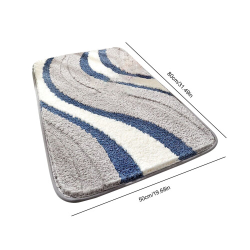 Kayannuo badrumsmattor absorberande halkfria 2-pack 2