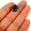 50Pcs Gun Black Lapel Pin Backs with 10Mm Copper Head Pins, Multi-Function Brooch Clutch Backing 4